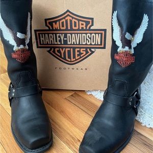 Harley Davidson motorcycle boots size 10
